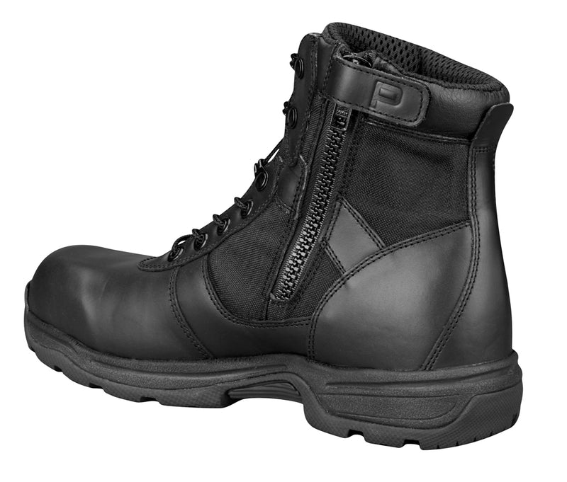 Propper Men's Series 100 6" Side Zip Boot, Black