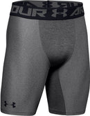 Under Armour HeatGear Armour Men's Long Compression Shorts, Black/Graphite, SM