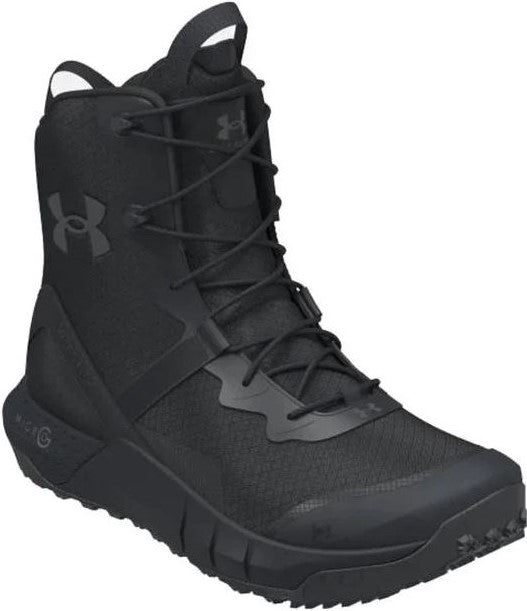 Under Armour Men's UA Micro G Valsetz 2E Black Tactical Boots - 3023746-001