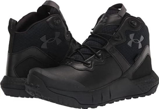 Under Armour Men's UA Micro G Valsetz Mid Leather Waterproof Boots - 3024334-001