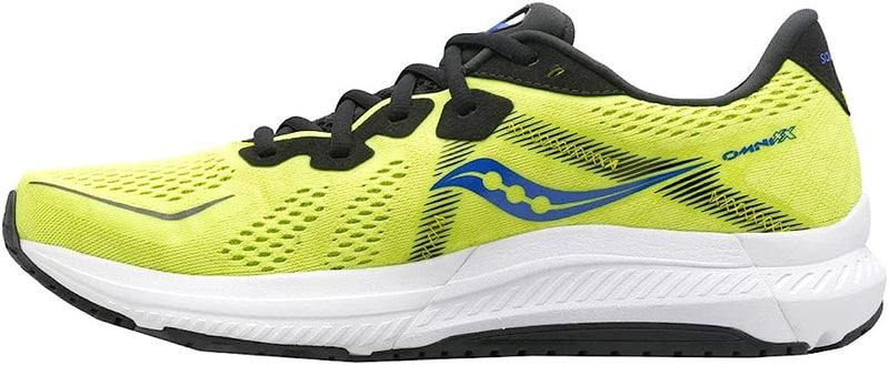 Saucony OMNI 20 Running Shoes, ACID LIME/SPICE, 8.5