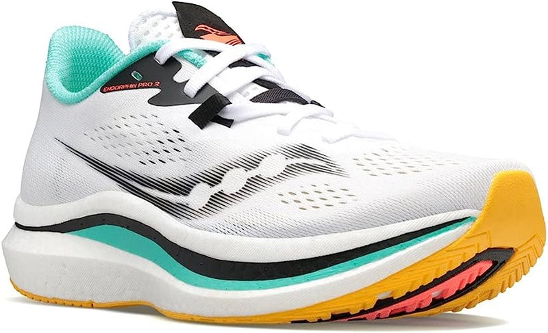 Endorphin Pro 2 Running Shoes, Women's, White/Black/Vizi, 8