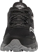 Saucony Excursion TR15 Men's Running Shoes, Black/Shadow - 8W