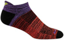Saucony Inferno No Show Tab Socks 3 Pack, Rainbow Assort, M