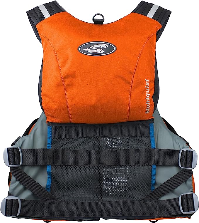 Stohlquist Fisherman Lifejacket Orange SM/MD (PFD)