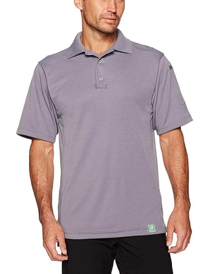 Tru-Spec Polo Shirt, 24-7 Dri-Release P/C Jersey, Steel Grey