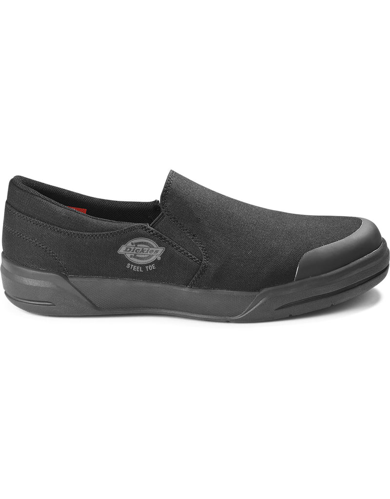 Dickies Men's Supa Dupa Slip Steel Toe Casual Sneakers, Blackout