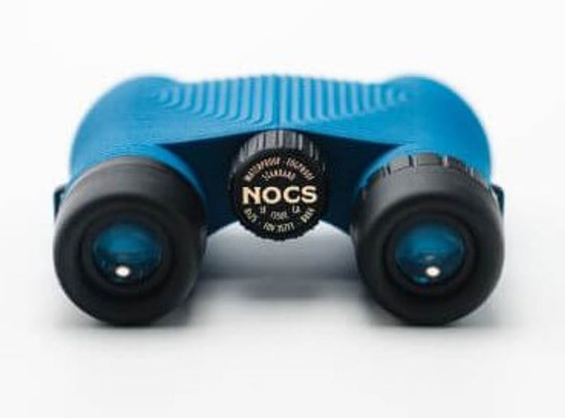 Nocs Provisions Standard Issue 8x25 Waterproof Binoculars | Lightweight, Compact, 8x Magnification, Wide View, Multi-Coated Lenses - Cobalt Blue