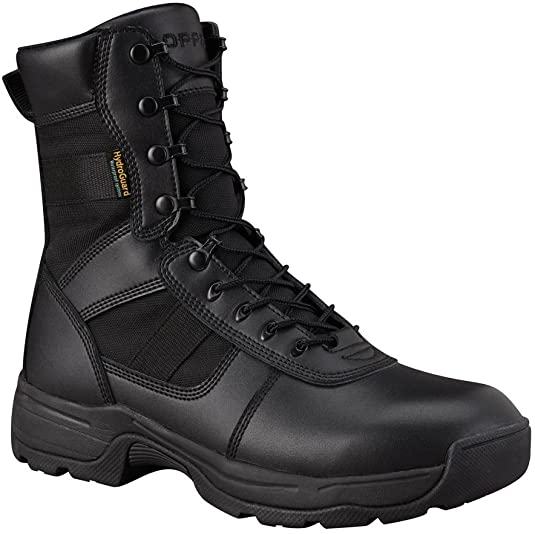 Propper Men's Series 100 8" Side Zip Waterproof Boot, Black