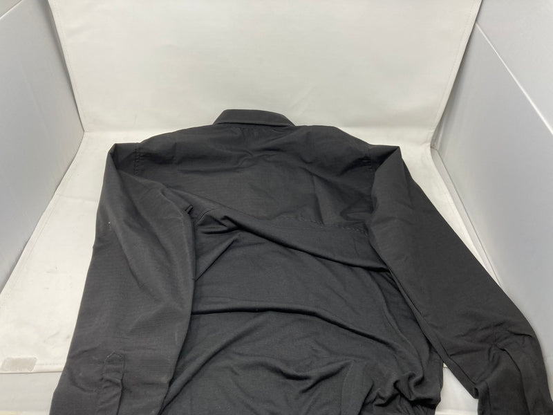 Tru-Spec Men's T.R.U. Defender Shirt, 65/35 Polyester/Cotton Rip-Stop, Black, Medium, 2517004 - USED
