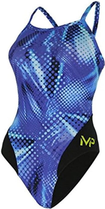 Aqua Sphere MP Michael Phelps Women's Mesa Mid Back One Piece Swimsuit - SW25599