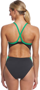 Aqua Sphere MP Michael Phelps Women's Splice Mid Back One Piece Swimsuit SW2520