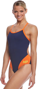 Aqua Sphere MP Michael Phelps Women's Splice Mid Back One Piece Swimsuit SW2520