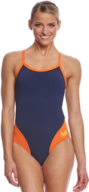 Aqua Sphere MP Michael Phelps Women's Splice Mid Back One Piece Swimsuit SW2520