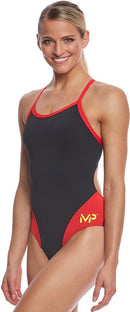 Aqua Sphere MP Michael Phelps Women's Splice Mid Back One Piece Swimsuit SW2520