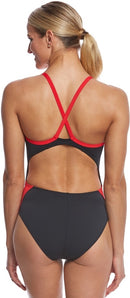 Aqua Sphere MP Michael Phelps Women's Splice Mid Back One Piece Swimsuit SW2520