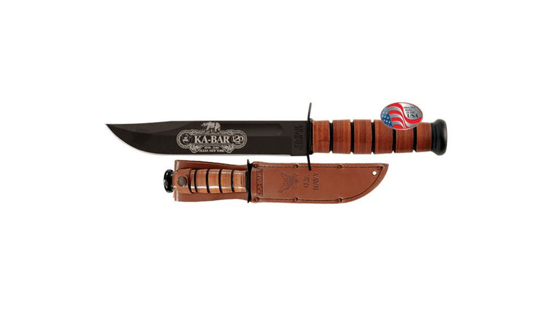 KA-BAR Knives 120th Anniversary USN Engraved Knife