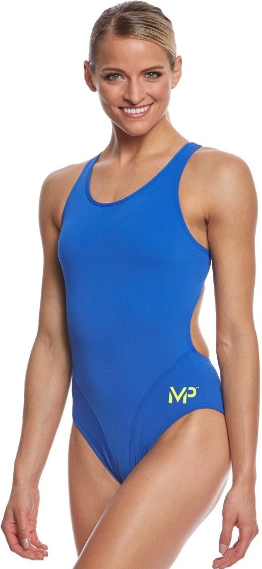 Aqua Sphere MP Michael Phelps Women's Solid Comp Back One Piece Swimsuit - SW257