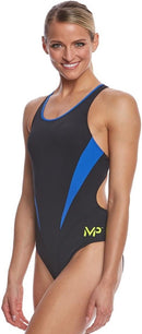 Aqua Sphere MP Michael Phelps Women's Splice Comp Back One Piece Swimsuit SW2560