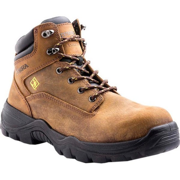 Men's Terra Brown Grafton 6" Composite Toe Safety Work Boot