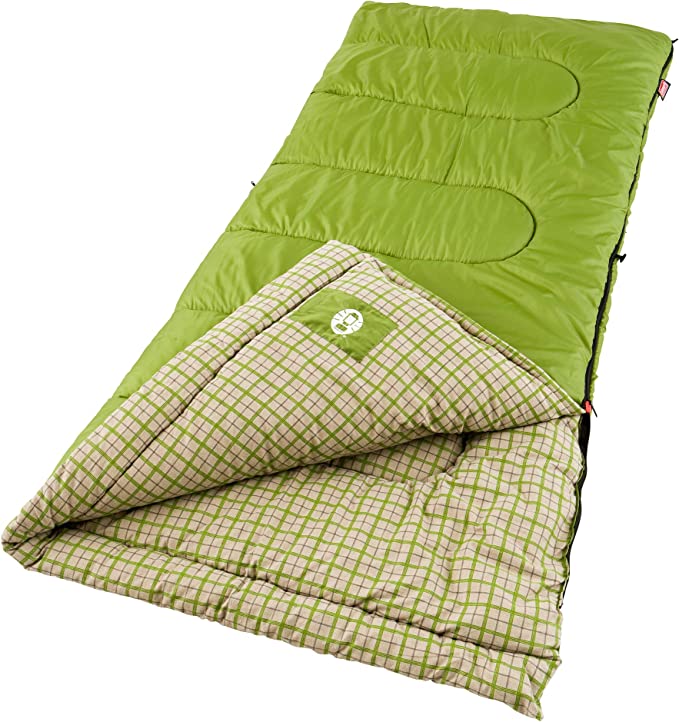 Coleman Green Valley Cool Weather Sleeping Bag Green - 552545