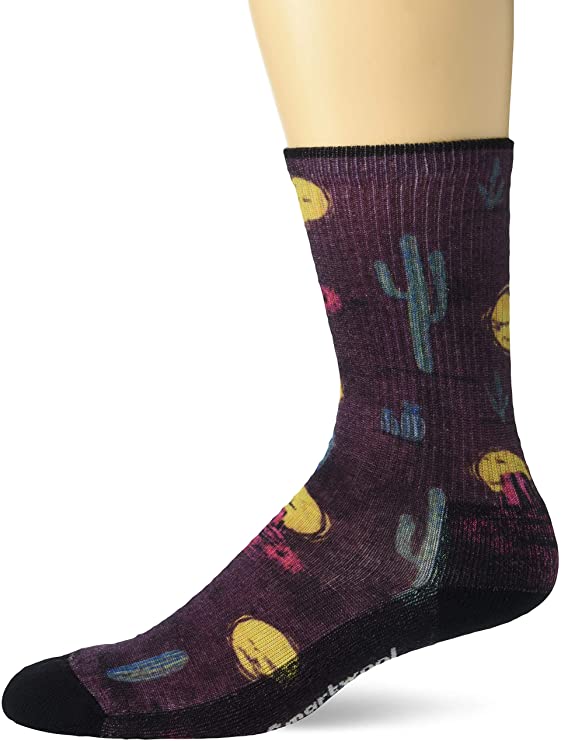 Smartwool Hike Light Desert Solitaire Print Crew Socks - Tactical Closeouts