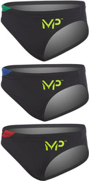 Aqua Sphere MP Michael Phelps Men's Team Splice 3-Inch Briefs Swimsuit - SM2480