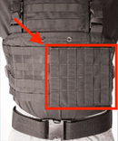 BlackHawk S.T.R.I.K.E. Horizontal Platform , MOLLE Version, Black 37CL75BK - Tactical Closeouts