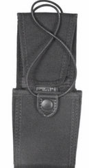 Uncle Mike's Kodra Laminated Swivel Belt Loop Duty Nylon Web Radio Case (Size 4, Black)